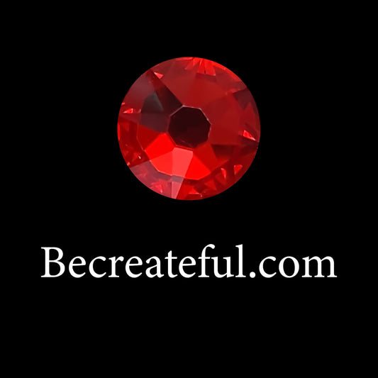 DMC Siam Glass Hotfix Rhinestones - Be Createful, Beautiful Rhinestones at wholesale prices.