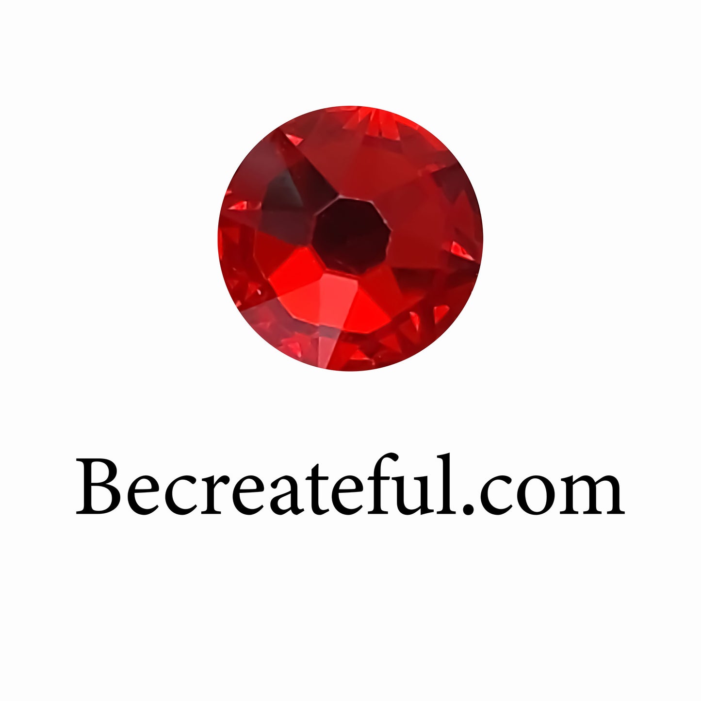 DMC Siam Glass Hotfix Rhinestones - Be Createful, Beautiful Rhinestones at wholesale prices.