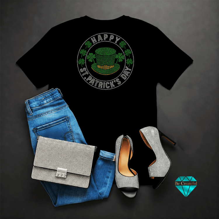 St Patrick's Day Rhinestone Transfers - Be Createful