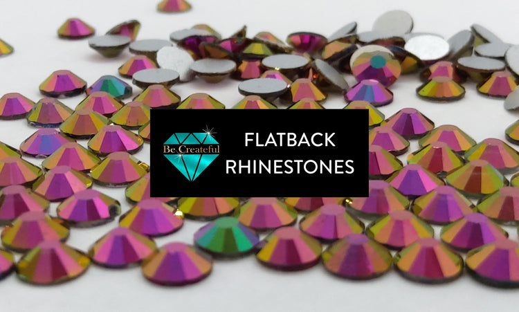 Purple Majesty Foil Flatback Rhinestone – Be Createful