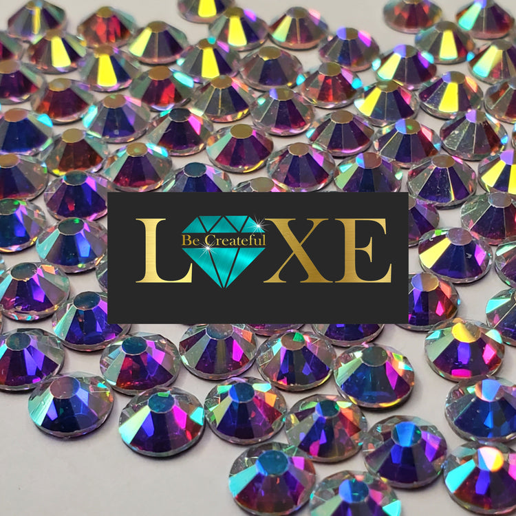 LUXE® Crystal Hotfix Glass Rhinestones - 5 Star Rated – Be Createful