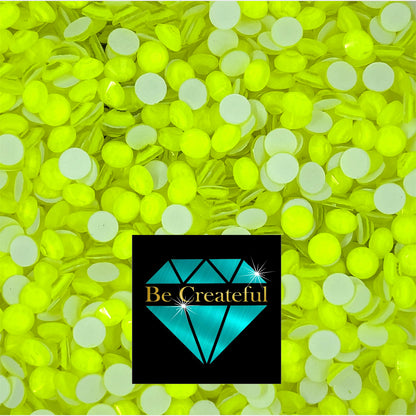 Neon Yellow LUXE® HOTFIX Rhinestones