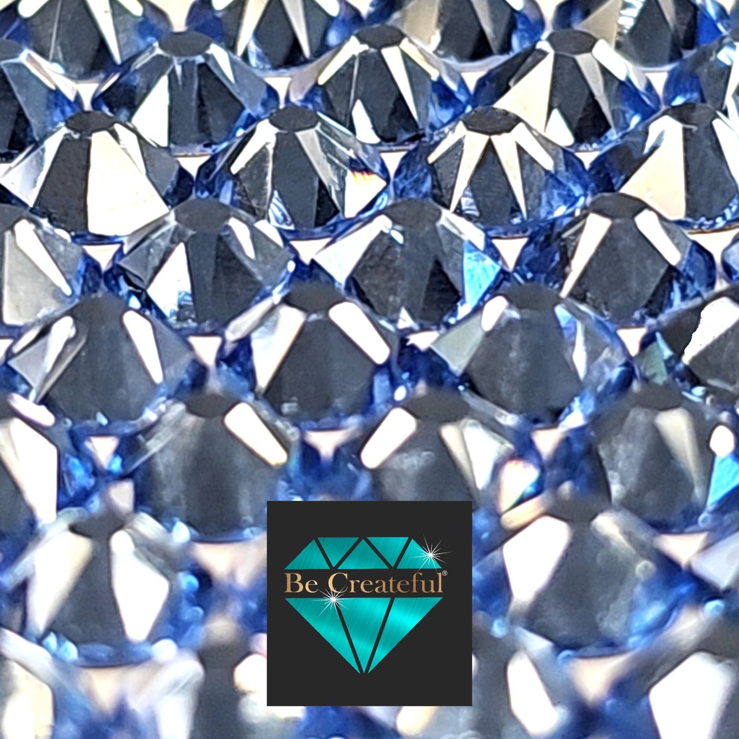 LUXE® Light Sapphire FLATBACK Rhinestones