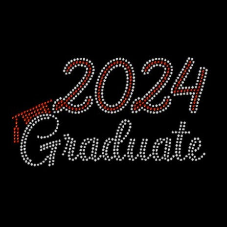 2024 Graduate Rhinestone Transfer