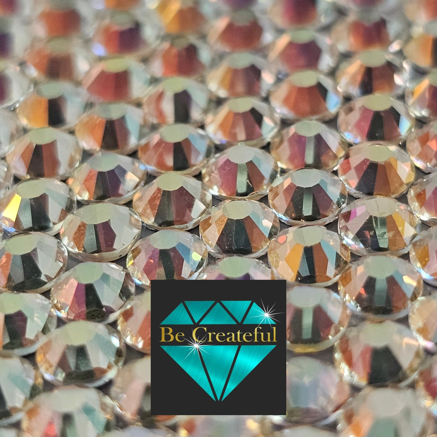Champagne Shimmer LUXE® HOTFIX Rhinestones