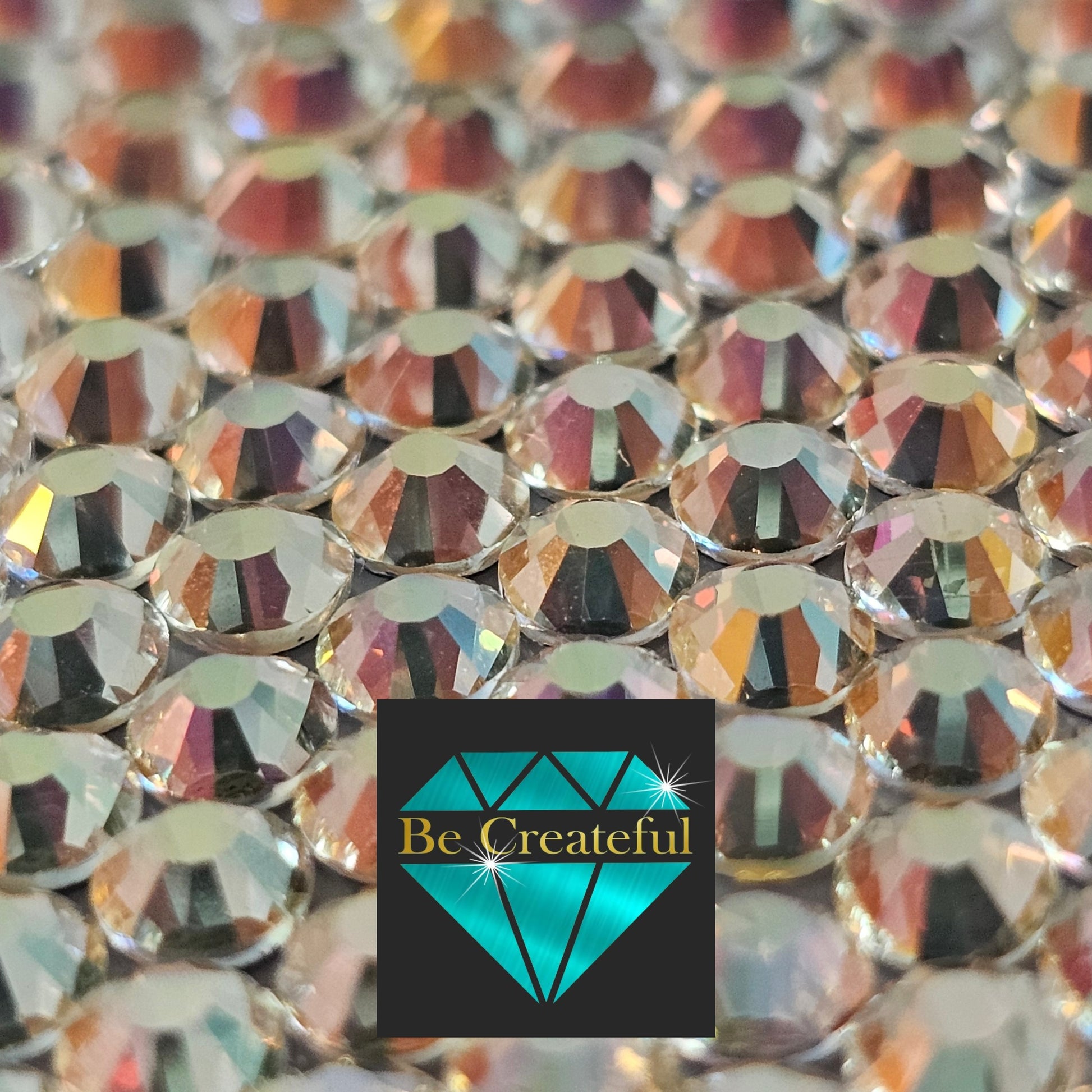 Champagne Shimmer LUXE® HOTFIX Rhinestones