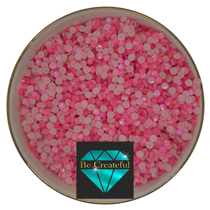 Neon Lt Pink AB LUXE® Hotfix Rhinestones