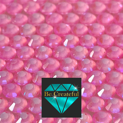 Neon Lt Pink AB LUXE® Hotfix Rhinestones