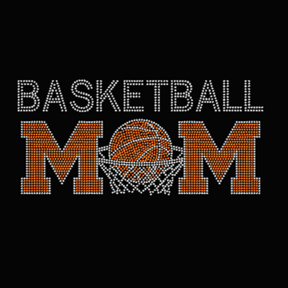 Basketball Mom Rhinestone Transfer