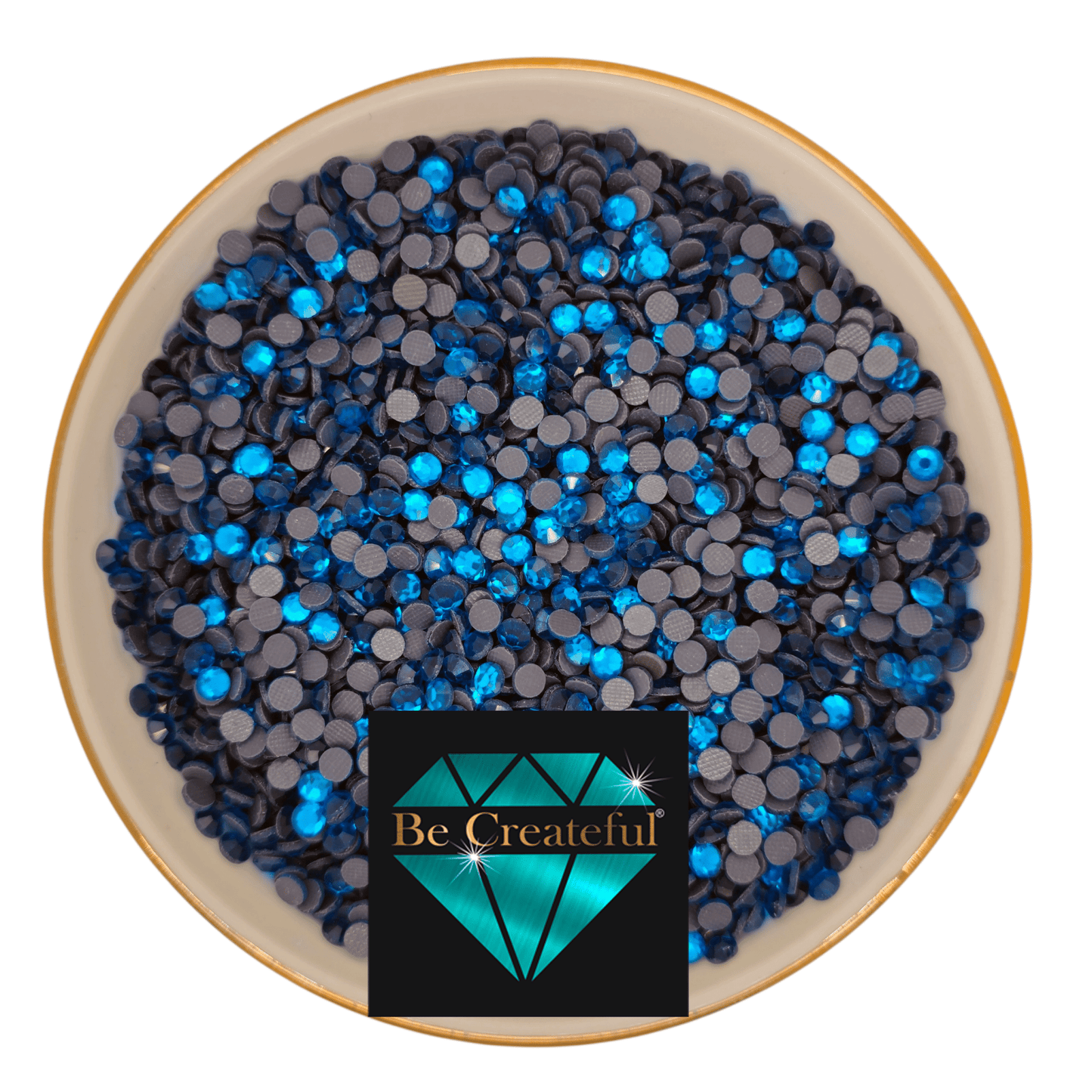 Hotfix DMC Blue Zircon Rhinestones