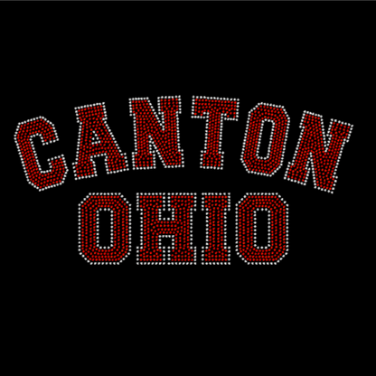 Canton Ohio Rhinestone Transfer