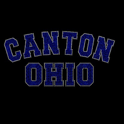 Canton Ohio Rhinestone Transfer