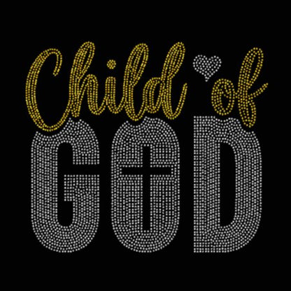 Child of God Rhinestone Transfer