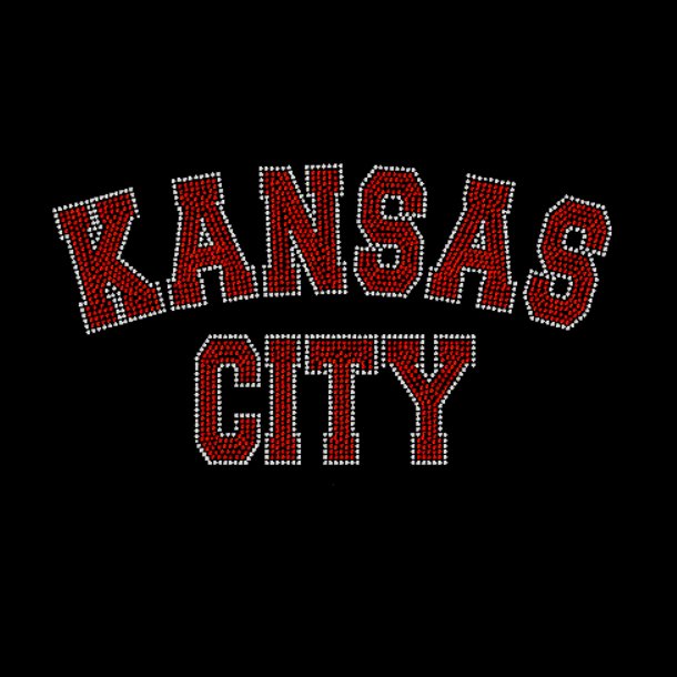 Kansas City Rhinestone Transfer