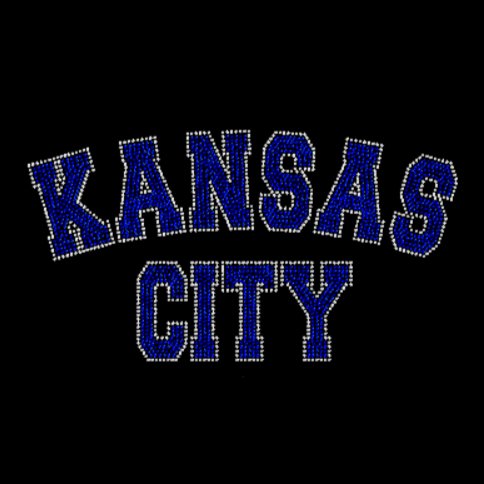 Kansas City Rhinestone Transfer