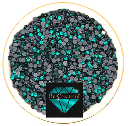 Peacock DMC Hotfix Rhinestones