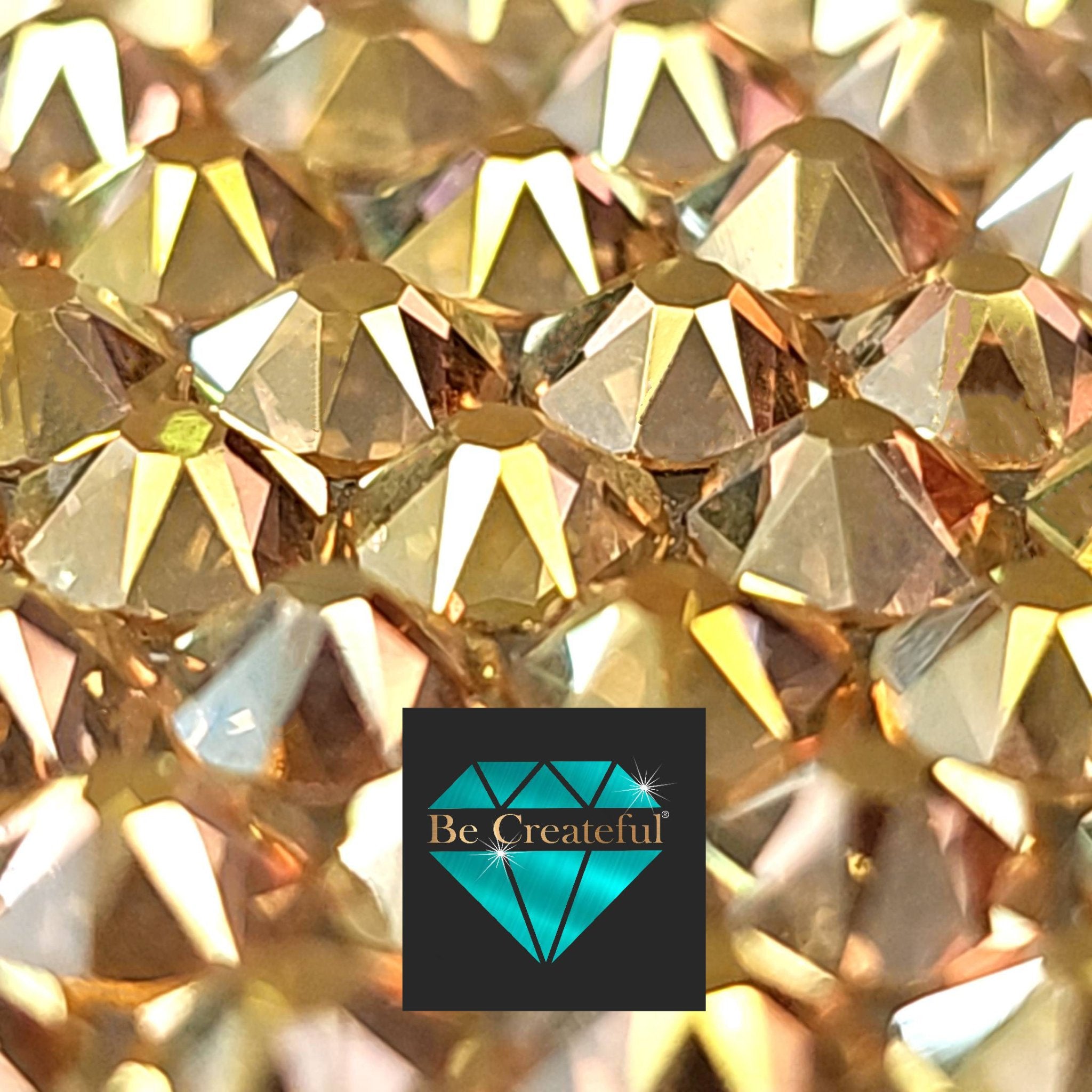 LUXE® Dream Citrine Glass Flatback Rhinestones - Fast Shipping – Be ...