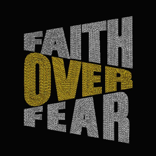 Faith over Fear Rhinestone Transfer