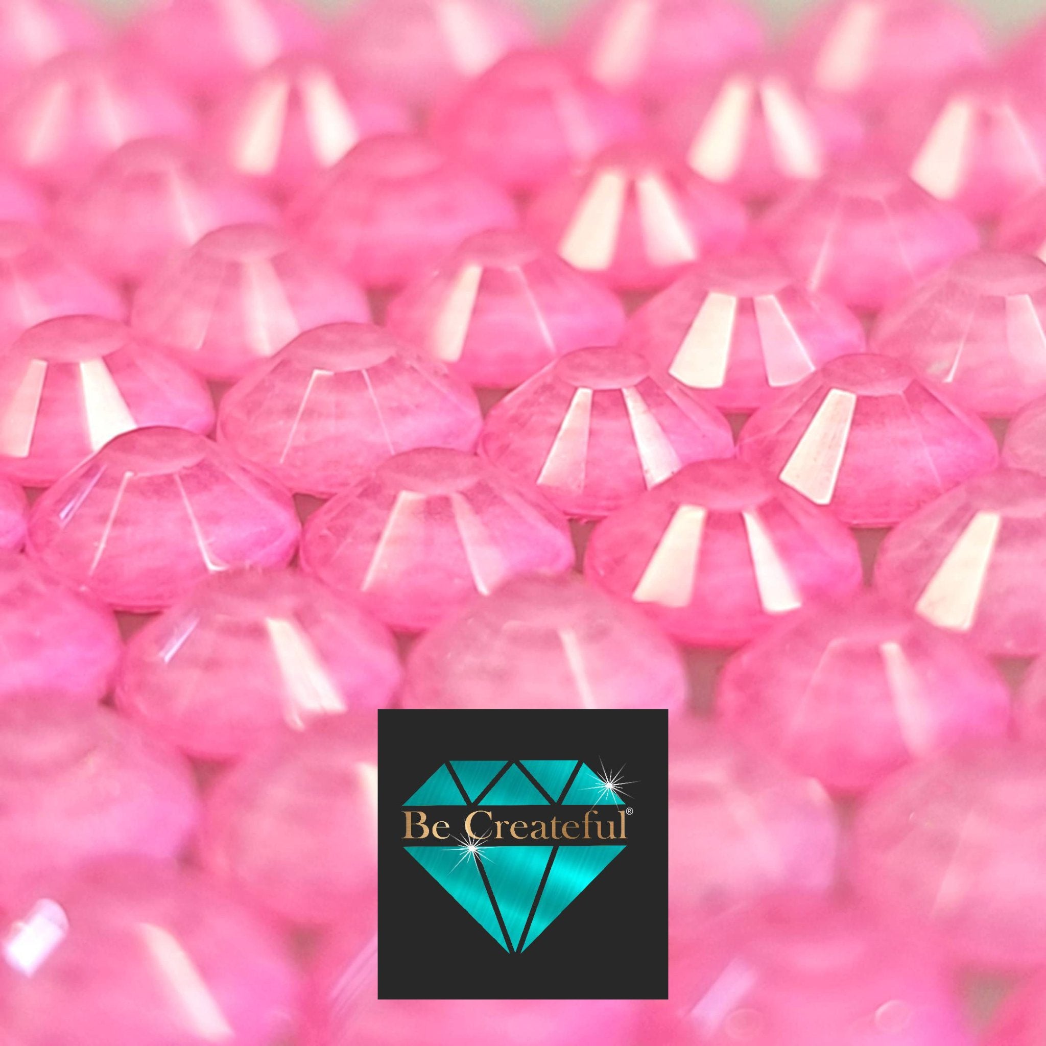 Mocha Frosted Light Rose FLATBACK Glass Rhinestone - Fast Shipping ...