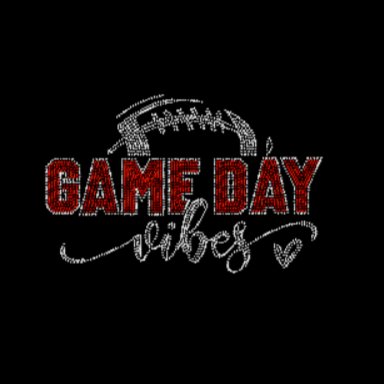 Game Day Vibes Rhinestone Transfer