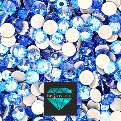 BULK LUXE® Light Sapphire HOTFIX Rhinestones