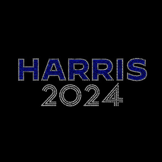 Harris 2024 Rhinestone Transfer