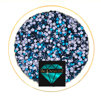Blue Zircon LUXE® HOTFIX Rhinestones