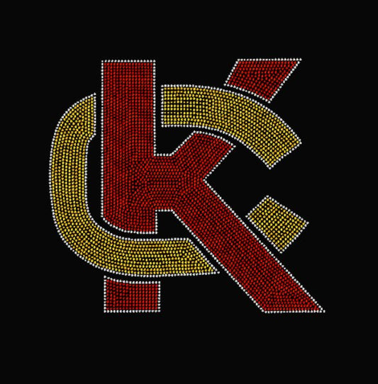 KC Kick Rhinestone Transfer