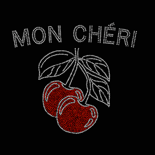 Mon Cheri Rhinestone Transfer