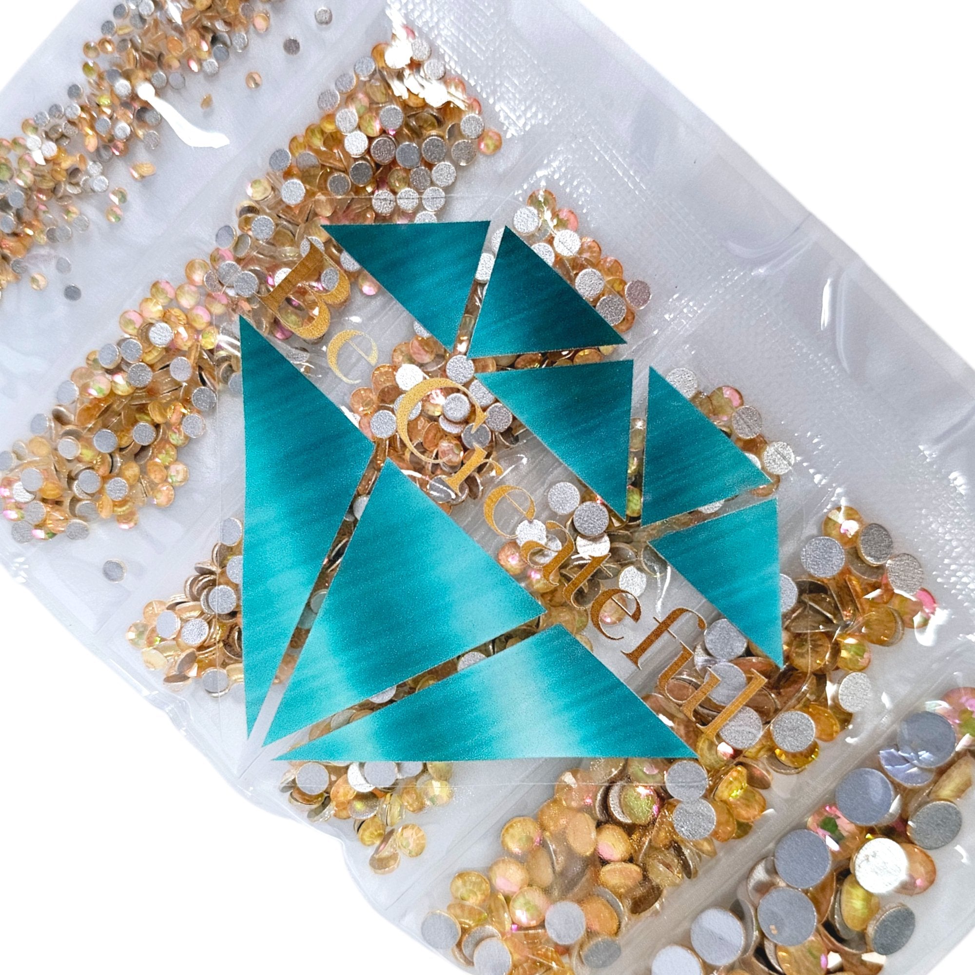 Multi-Size Mystique Peach Flatback Rhinestones - US Rhinestone Supplier ...