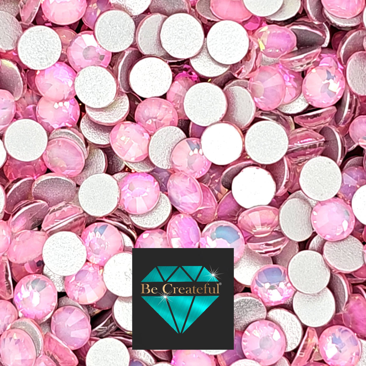 Pink Princess Rhinestone Glass Mystique Princess Pink Flatback Rhinestones - Fast Shipping – Be ...