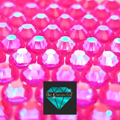 BULK Neon Rose AB FLATBACK Rhinestones