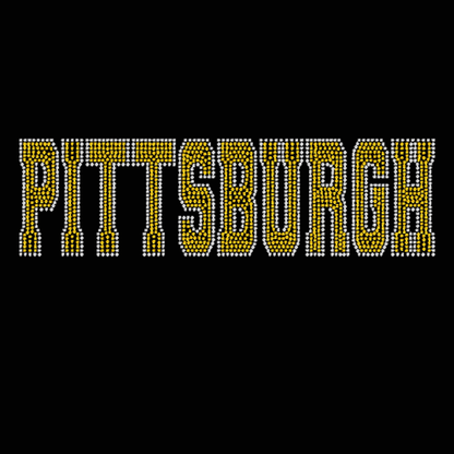 Pittsburg Rhinestone Transfer