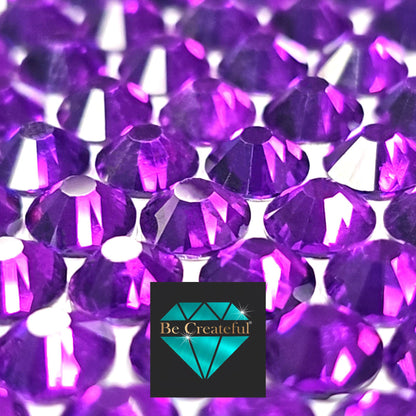 FLATBACK Purple Passion Rhinestones