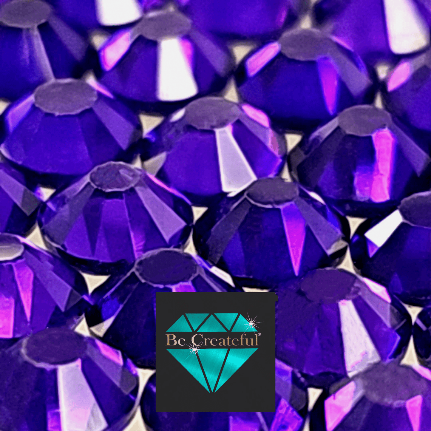 Purple Royale LUXE® HOTFIX Rhinestones