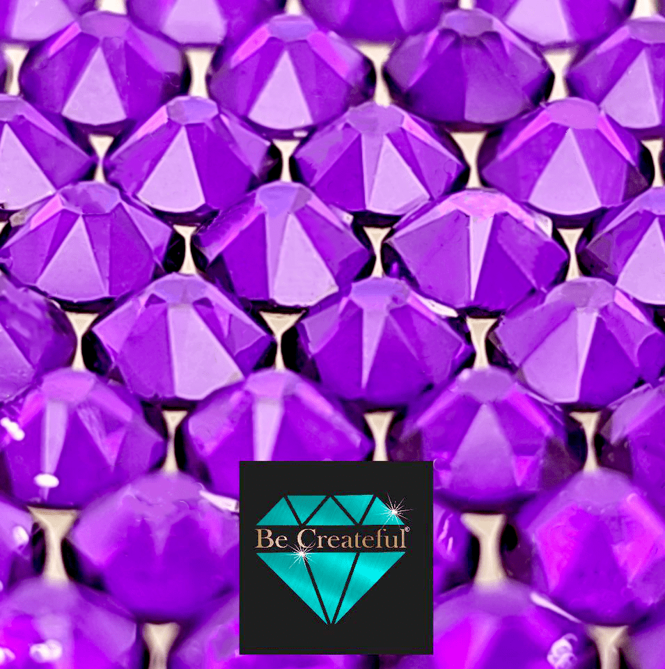BULK LUXE® Purple Royale Flatback Rhinestones – Be Createful