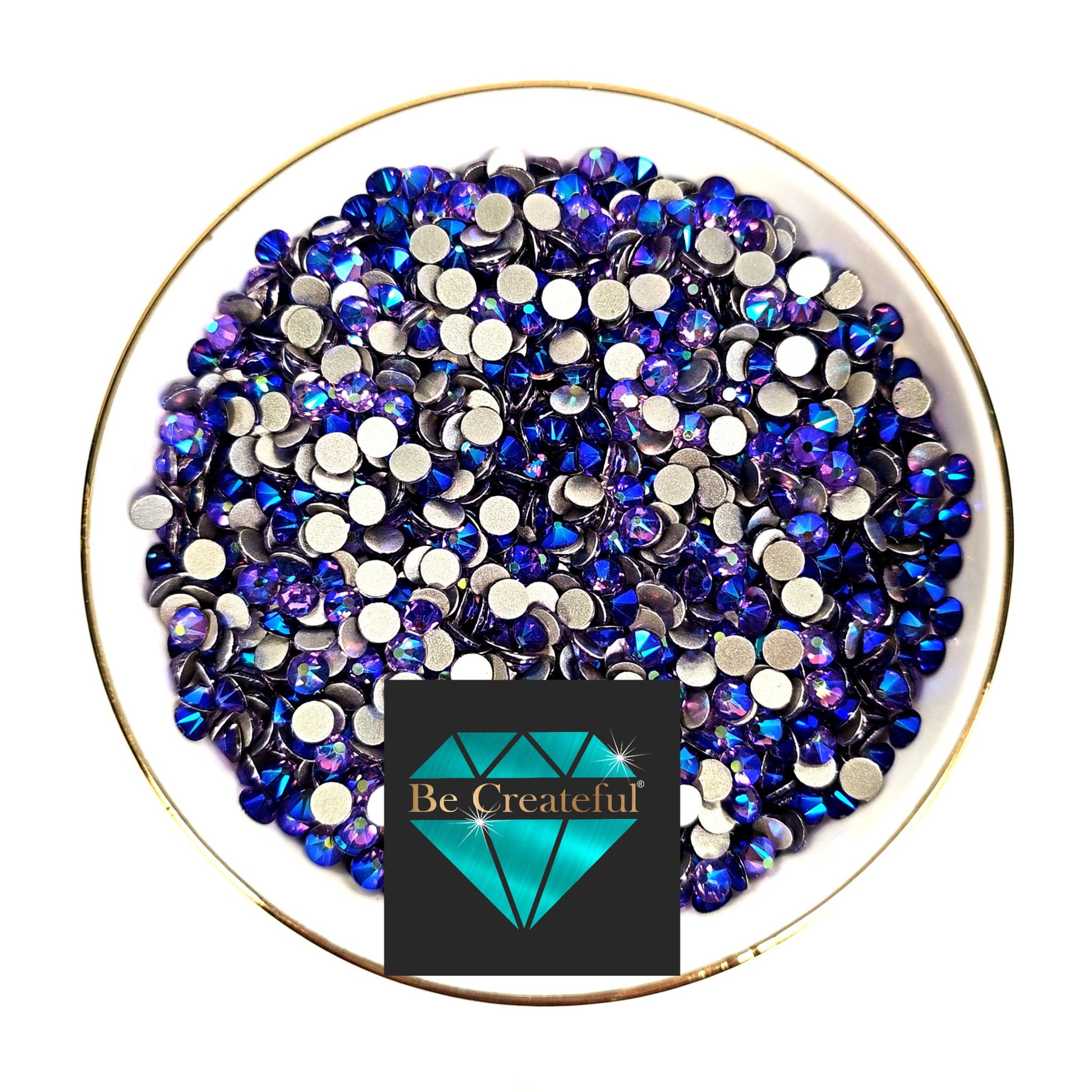 FLATBACK LUXE® Tanzanite AB Rhinestones