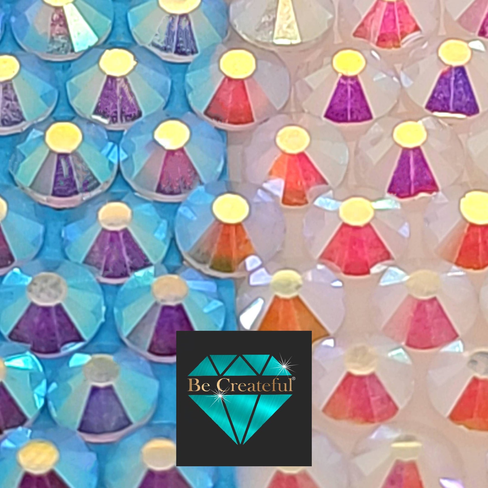LUXE® Transparent AB Hotfix Glass Rhinestones - Fast Shipping! – Be ...