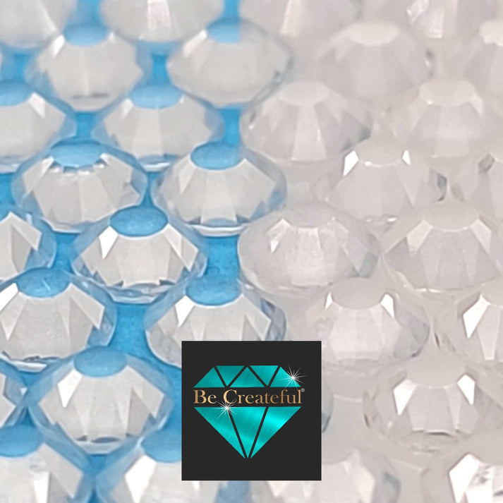 Flatback Transparent Glass Rhinestones - Fast Shipping – Be Createful