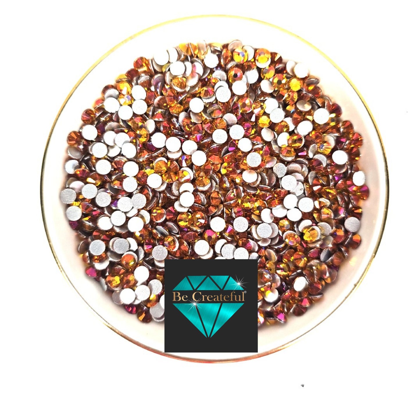 Flatback Mirage Topaz Rhinestones