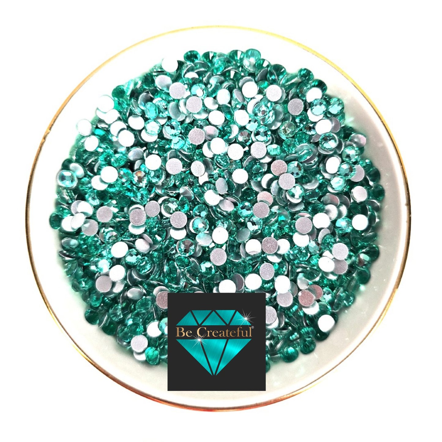 Flatback Mint Rhinestones