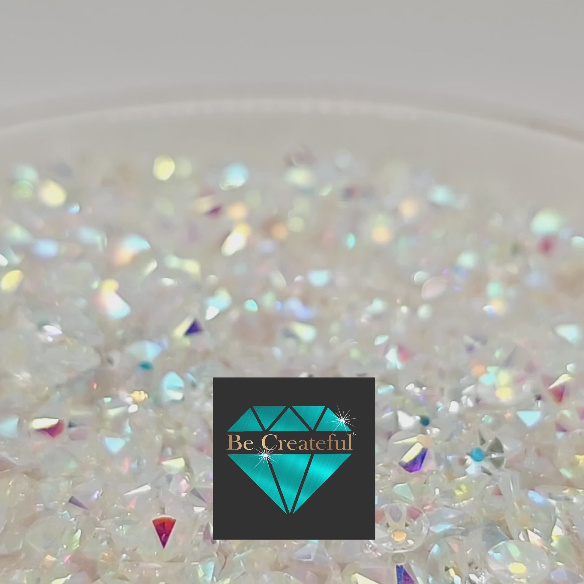 AB Crystal Diamond Tiny Rhinestones Iridescent India
