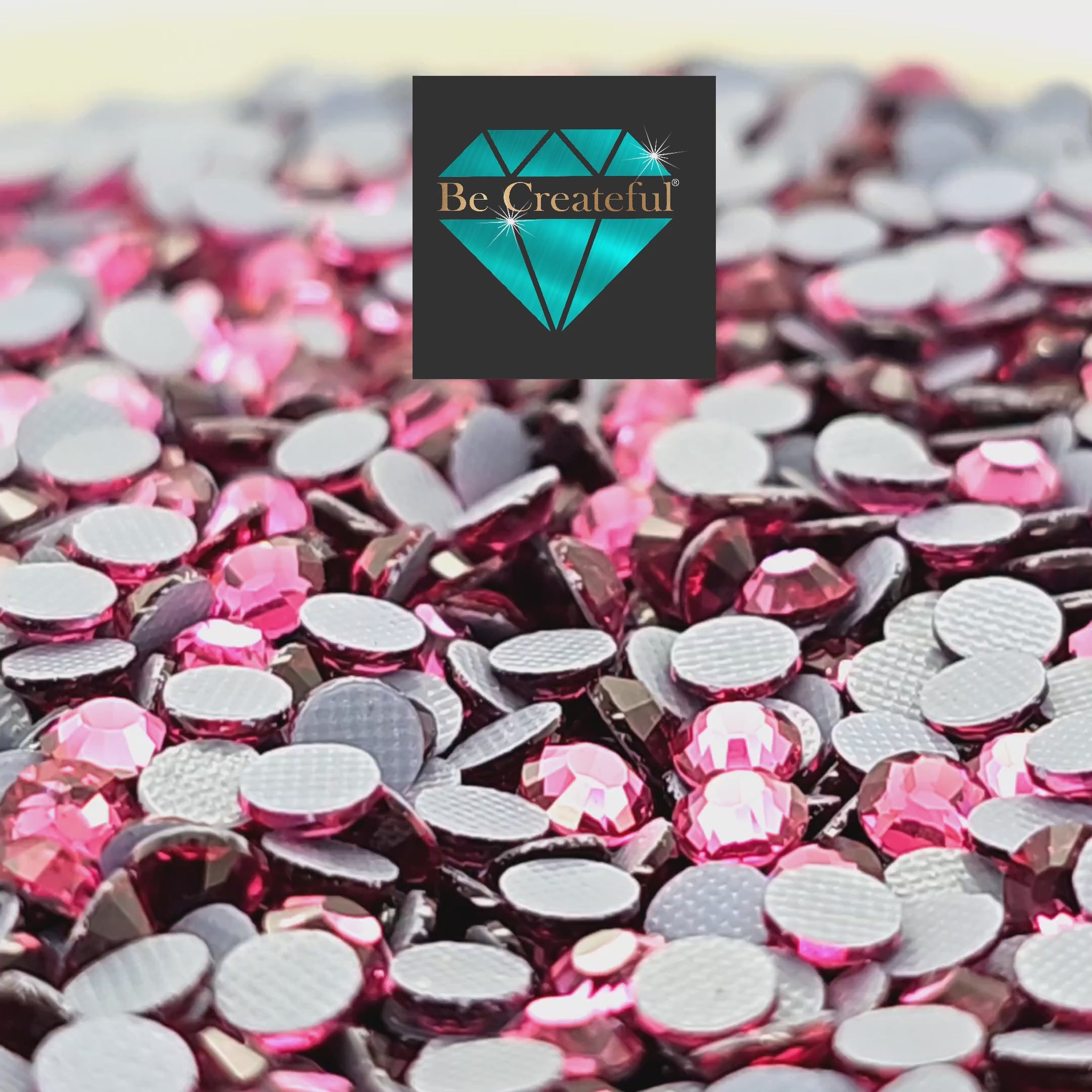 BULK LUXE® Fuchsia HOTFIX Rhinestones