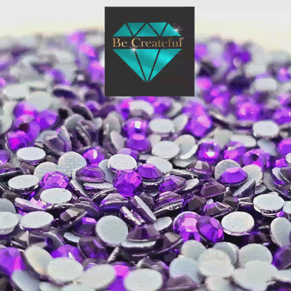 Purple Royale LUXE® HOTFIX Rhinestones