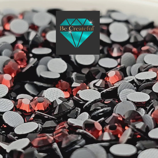 LUXE® Burgundy HOTFIX Rhinestones