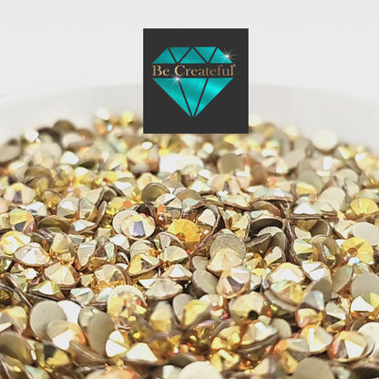 FLATBACK LUXE® Dream Citrine Rhinestones