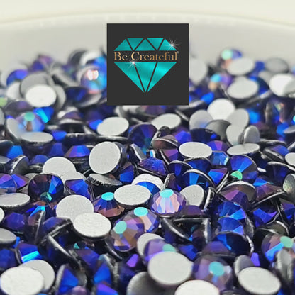 FLATBACK Violet AB Rhinestones