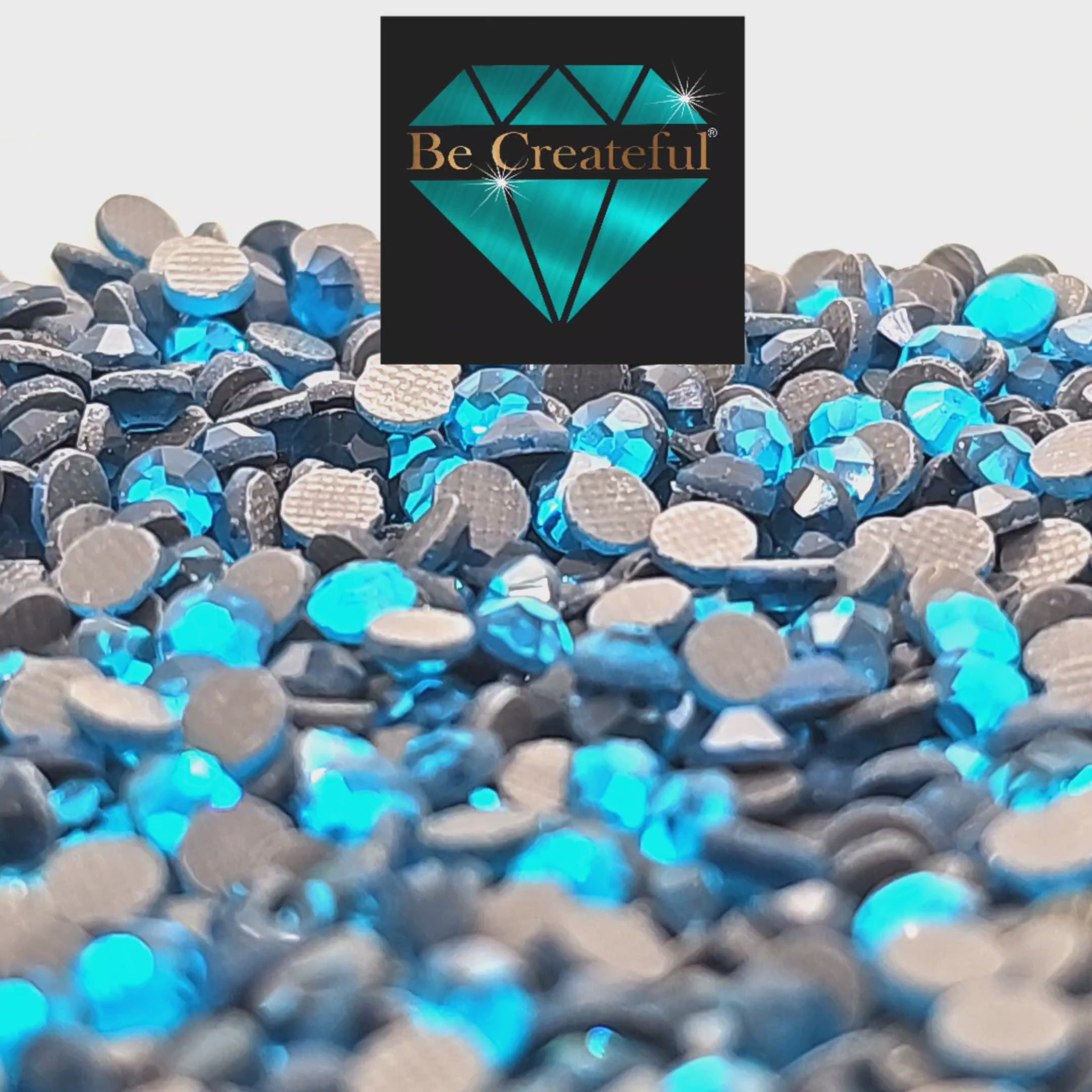 Hotfix DMC Blue Zircon Rhinestones