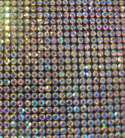 Clearance Adhesive Glass Rhinestone Sheets