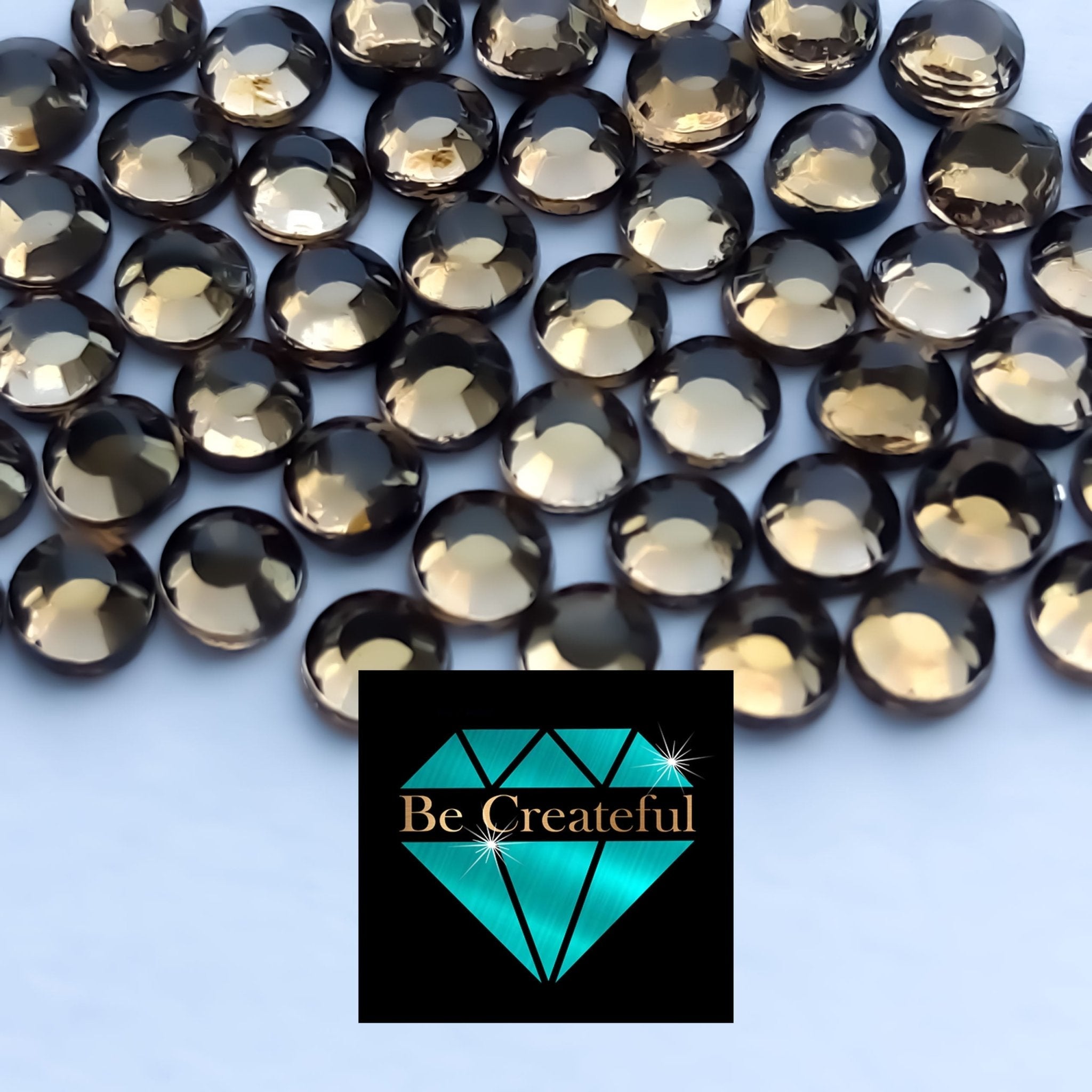 Be Createful - Sm. Topaz Korean Hotfix Rhinestones